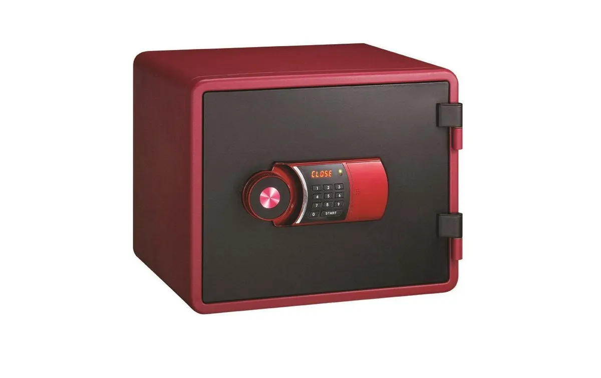 Rieffel Feuerschutztresor VT-FS Rot