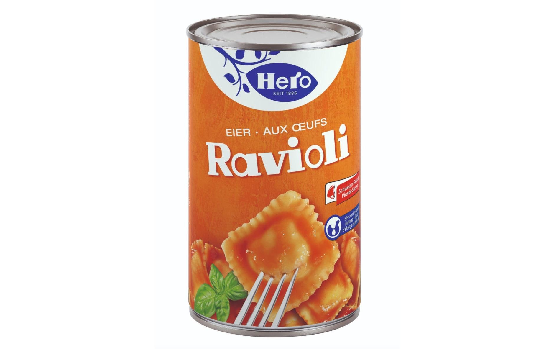 Hero Dose Eier Ravioli 1.180 kg Hero Dose Eier Ravioli 1.180 kg