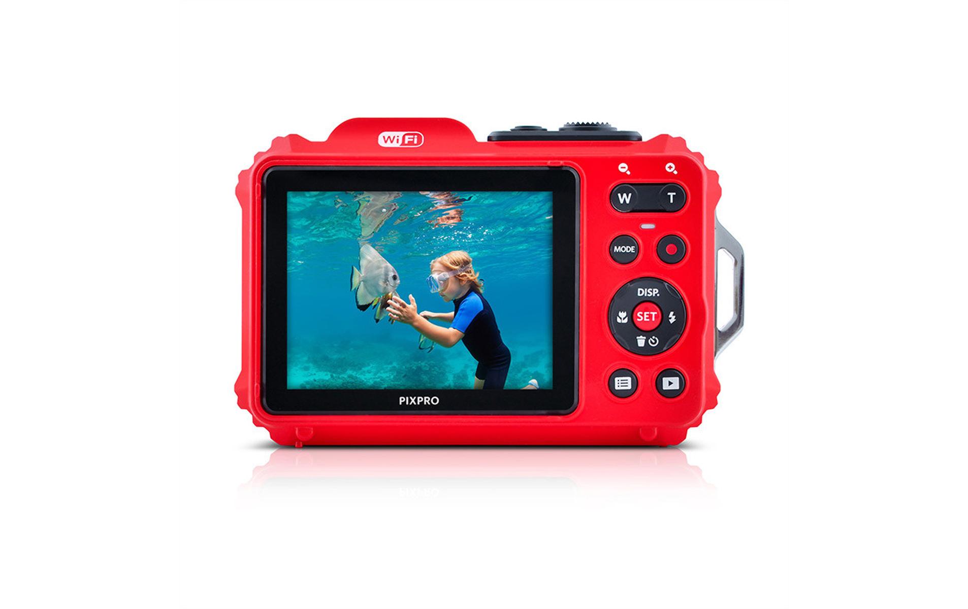 Kodak Unterwasserkamera PixPro WPZ2 Kit Rot Kodak Unterwasserkamera PixPro WPZ2 Kit Rot