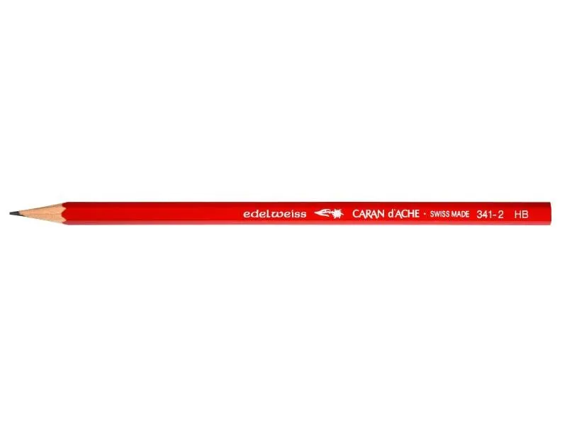 Caran d'Ache Bleistift HB, Rot Caran d'Ache Bleistift HB, Rot