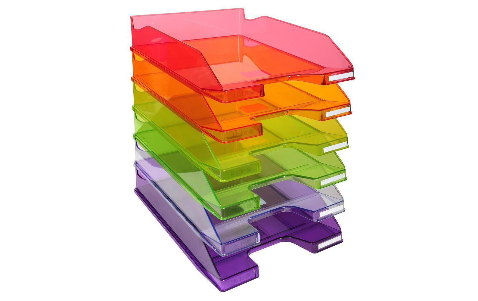 Biella Ablagekorb COMBO-MIDI transparent Hellblau Biella Ablagekorb COMBO-MIDI transparent Hellblau