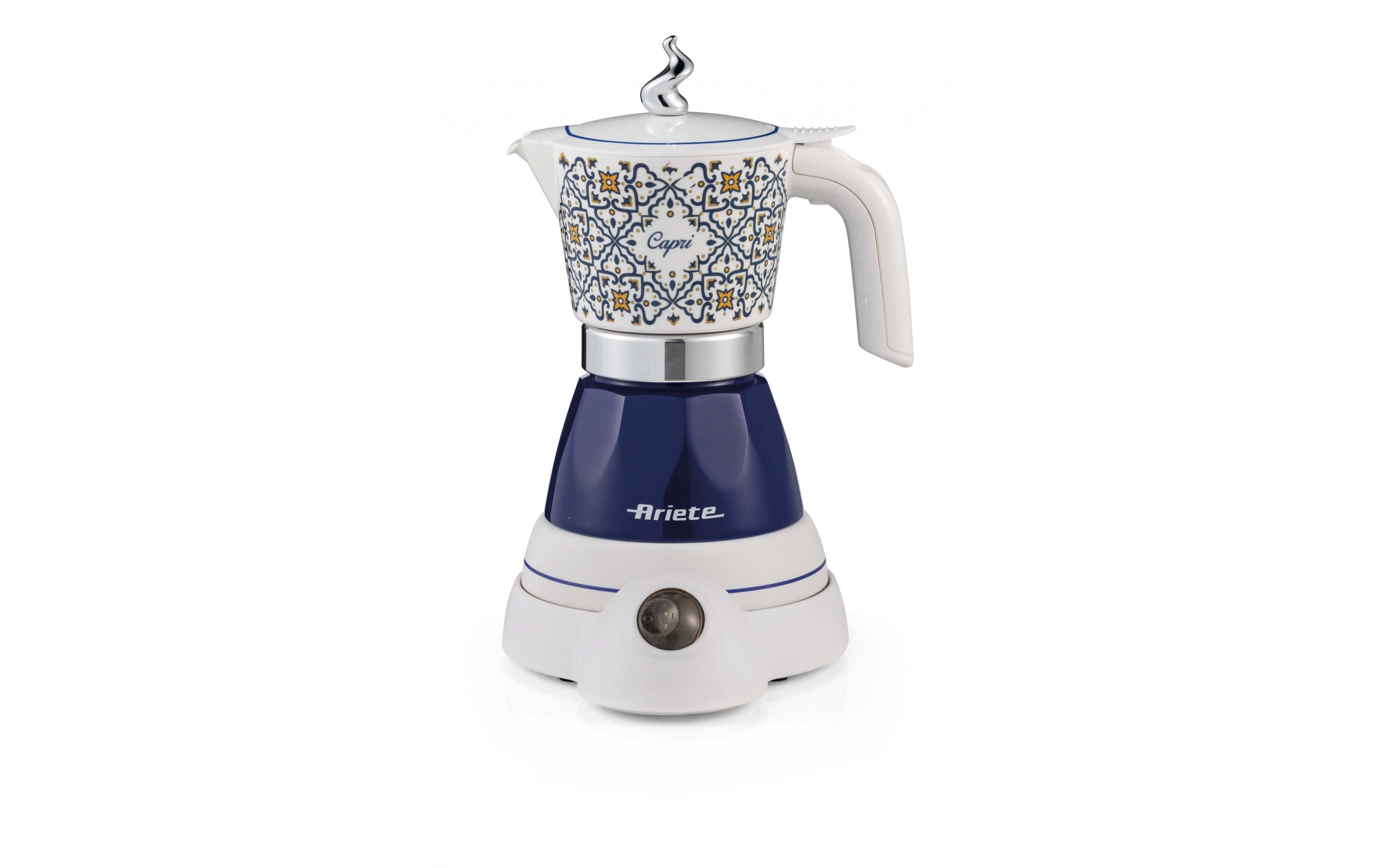 Ariete Capri Moka Für 4 Tassen, Dunkelblau