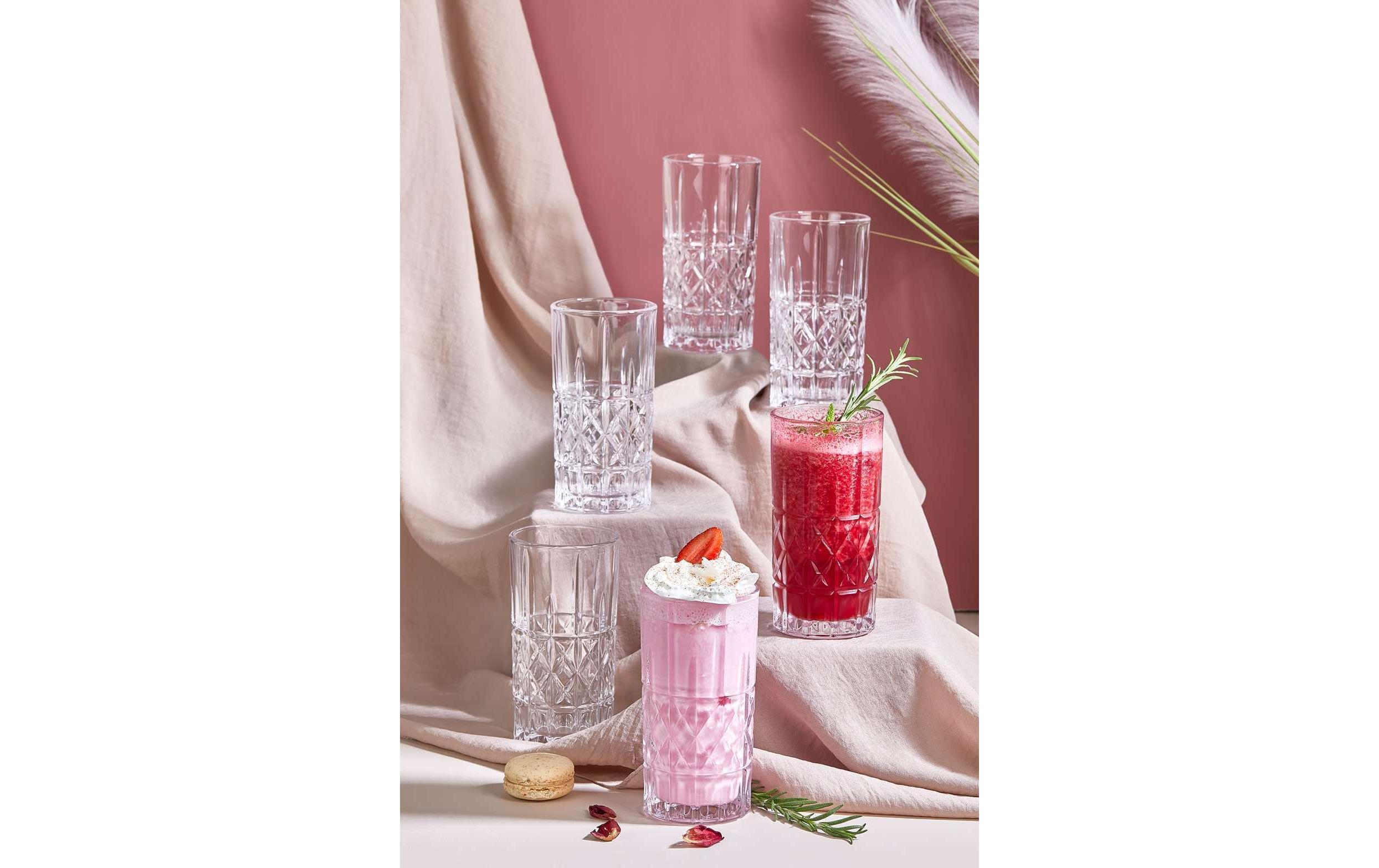 Hermia Trinkglas Stella 420 ml, 6 Stück, Transparent