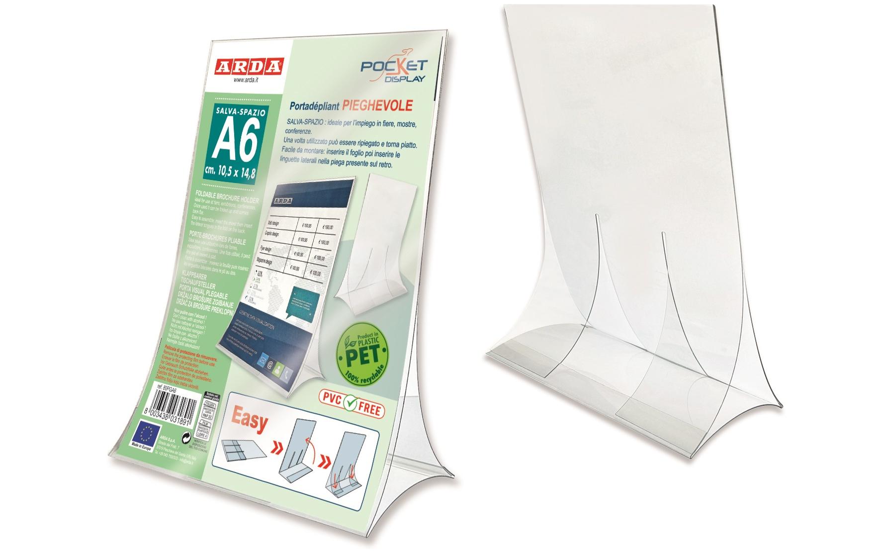 Arda Tischaufsteller A6 klappbar Arda Tischaufsteller A6 klappbar