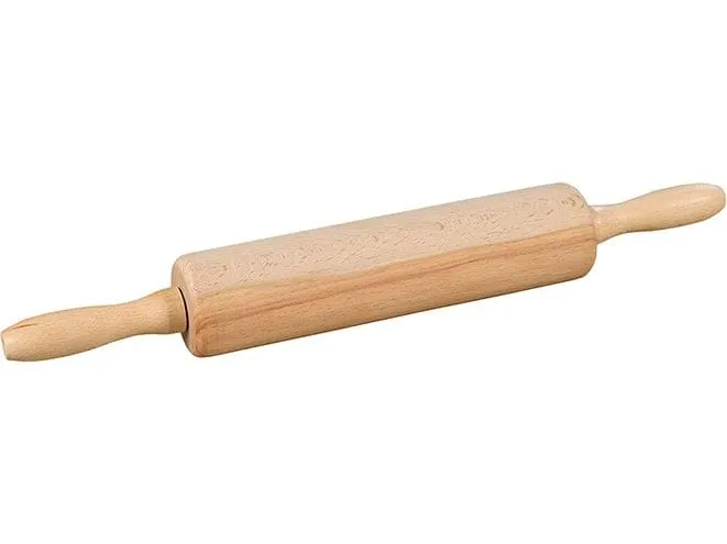 Kesper Teigrolle Buchenholz mit Metallachse 44 cm Kesper Teigrolle Buchenholz mit Metallachse 44 cm