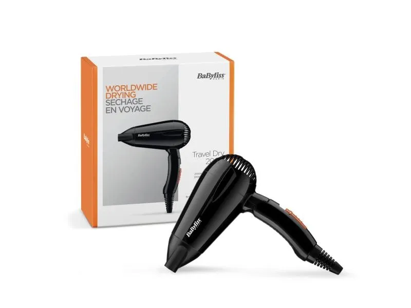 Babyliss Reisehaartrockner Travel Dry 5344CHE Babyliss Reisehaartrockner Travel Dry 5344CHE