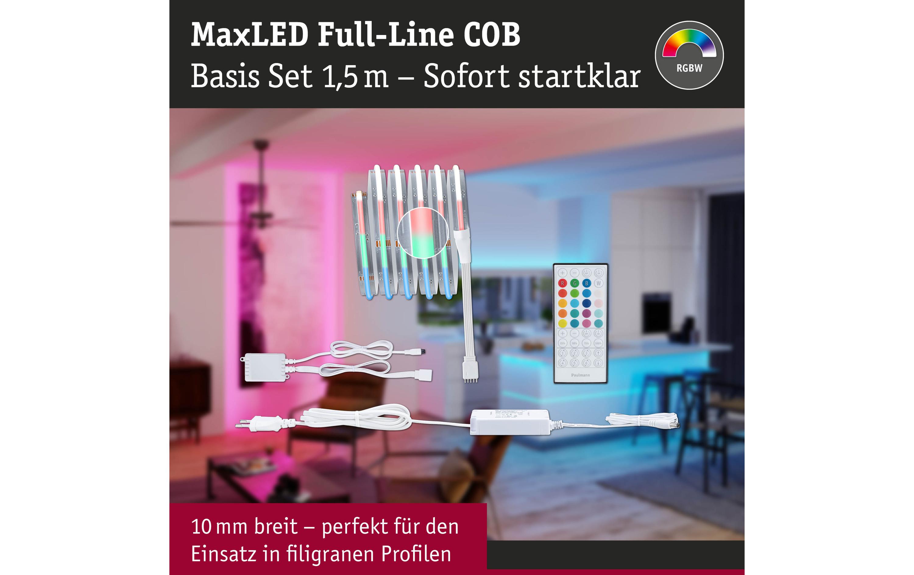 Paulmann MaxLED 500 LED Strip Full-Line COB 1.5 m