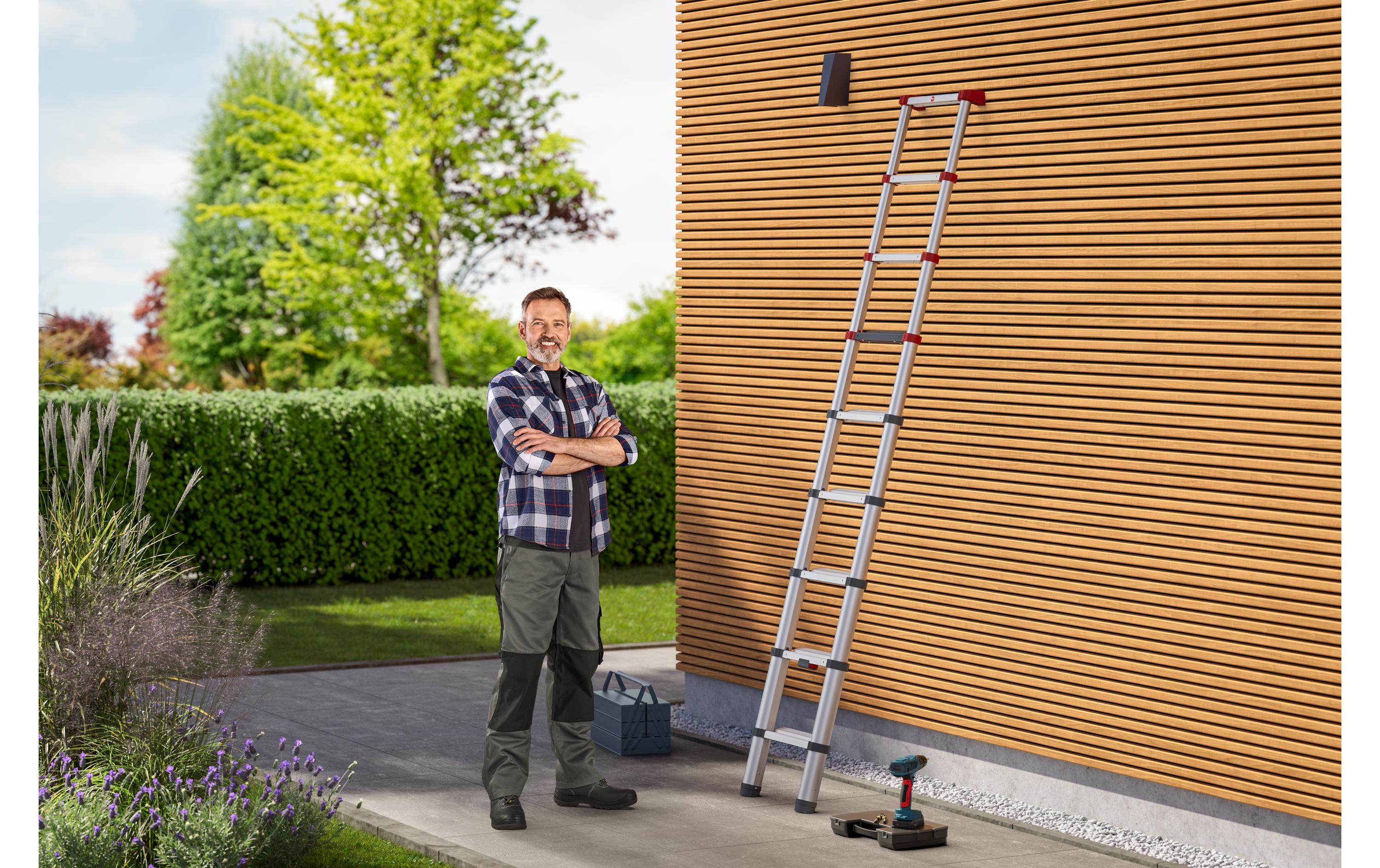 Hailo Flexline Teleskopleiter T100 9 Stufen