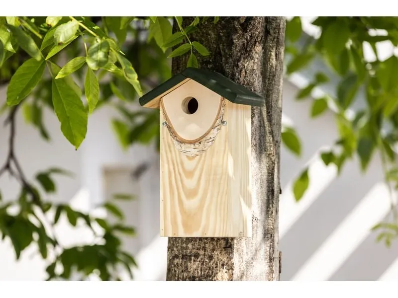 Windhager Nistkasten Mountain Lodge 32 x 17 x 19 cm, natur, FSC Windhager Nistkasten Mountain Lodge 32 x 17 x 19 cm, natur, FSC