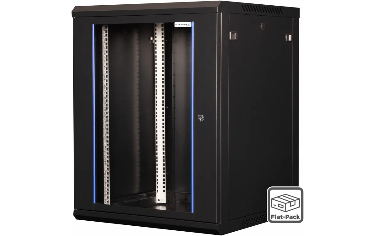 Wirewin Wandschrank 600X600X12U Pro 3rd Gen 19 / 12HE / Flat-Pack
