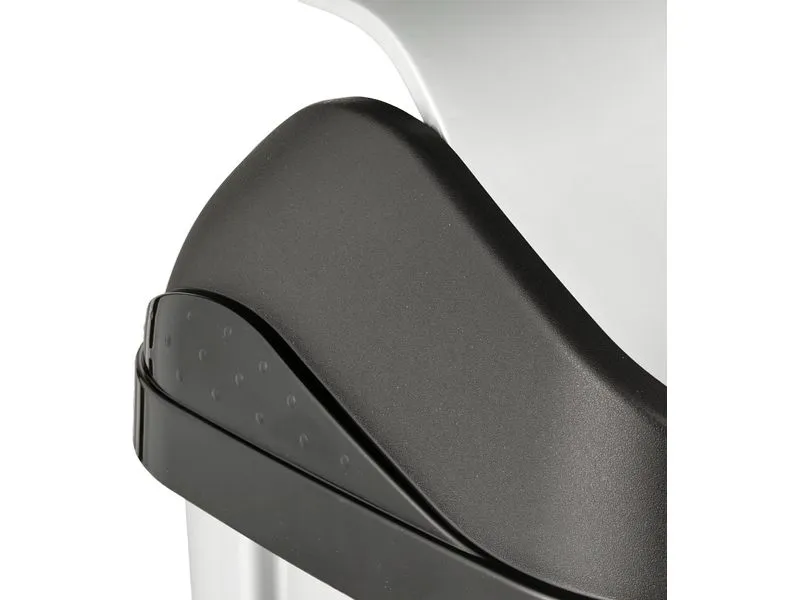 keeeper Abfalleimer Swantje 25 l, Schwingdeckel, light silver