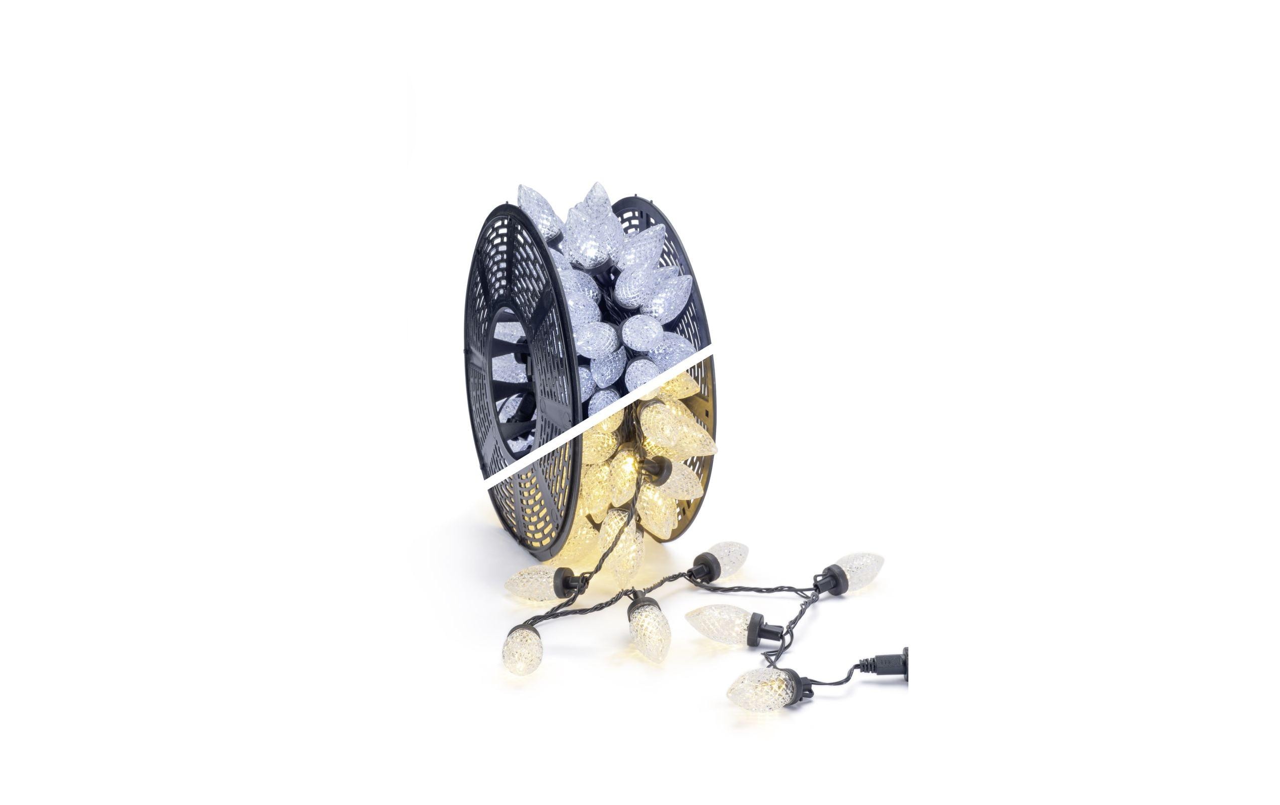 STT LED-Lichterkette Dual light cone 100 LED, 10 m