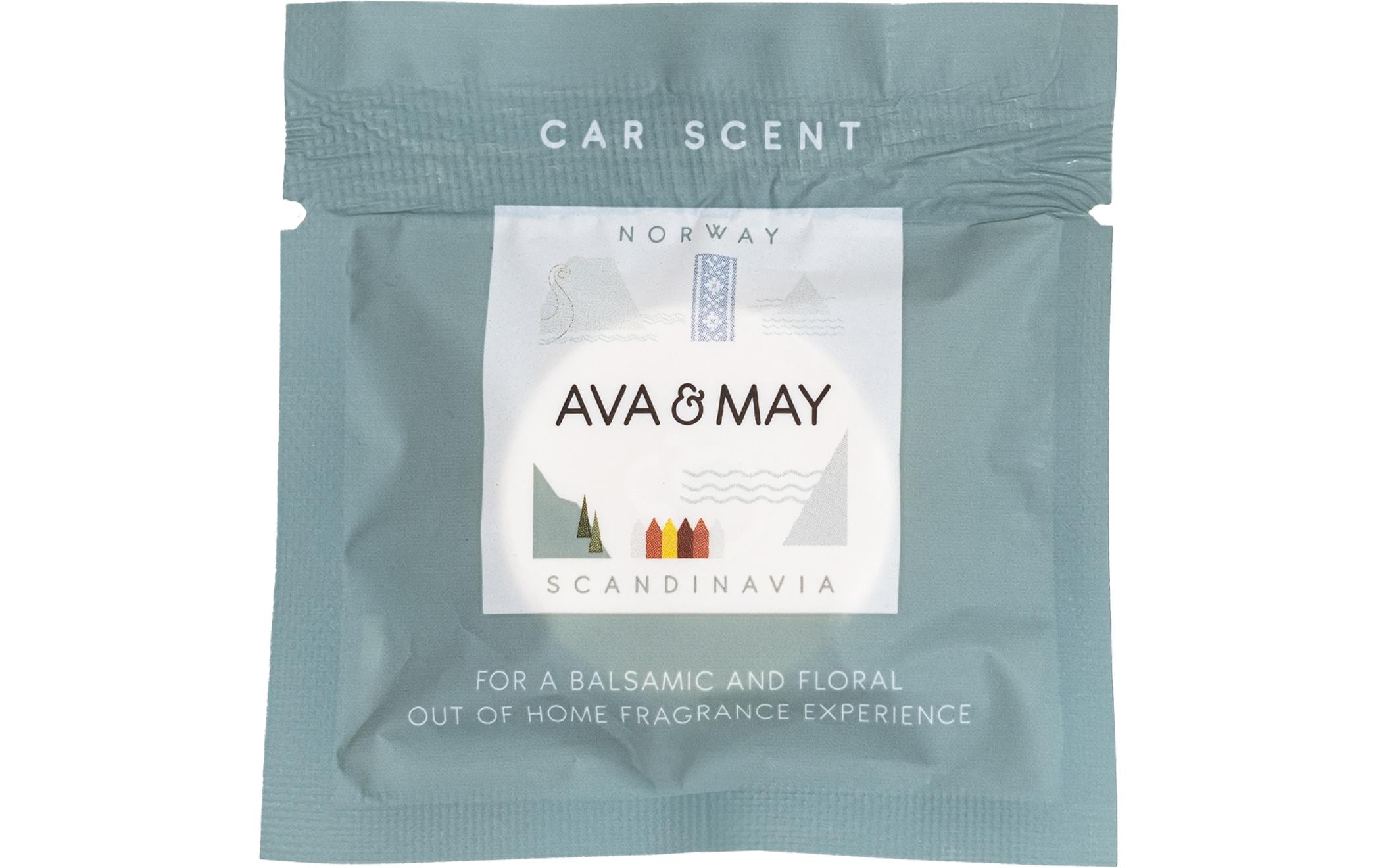 AVA & MAY Autodiffusor Norwegen Moschus, Maiglöckchen & Amber