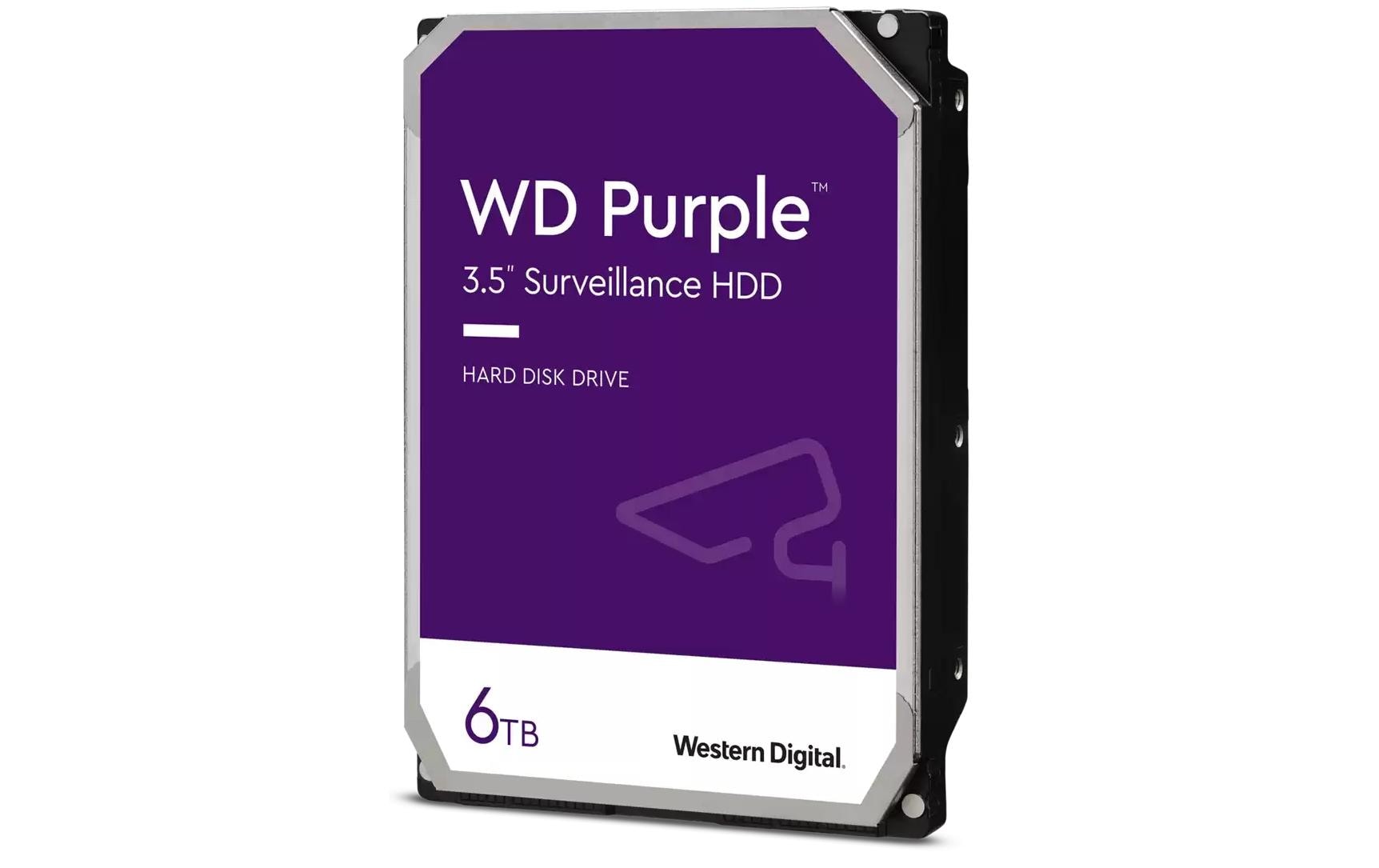 Western Digital Harddisk WD Purple 3.5 SATA 6 TB