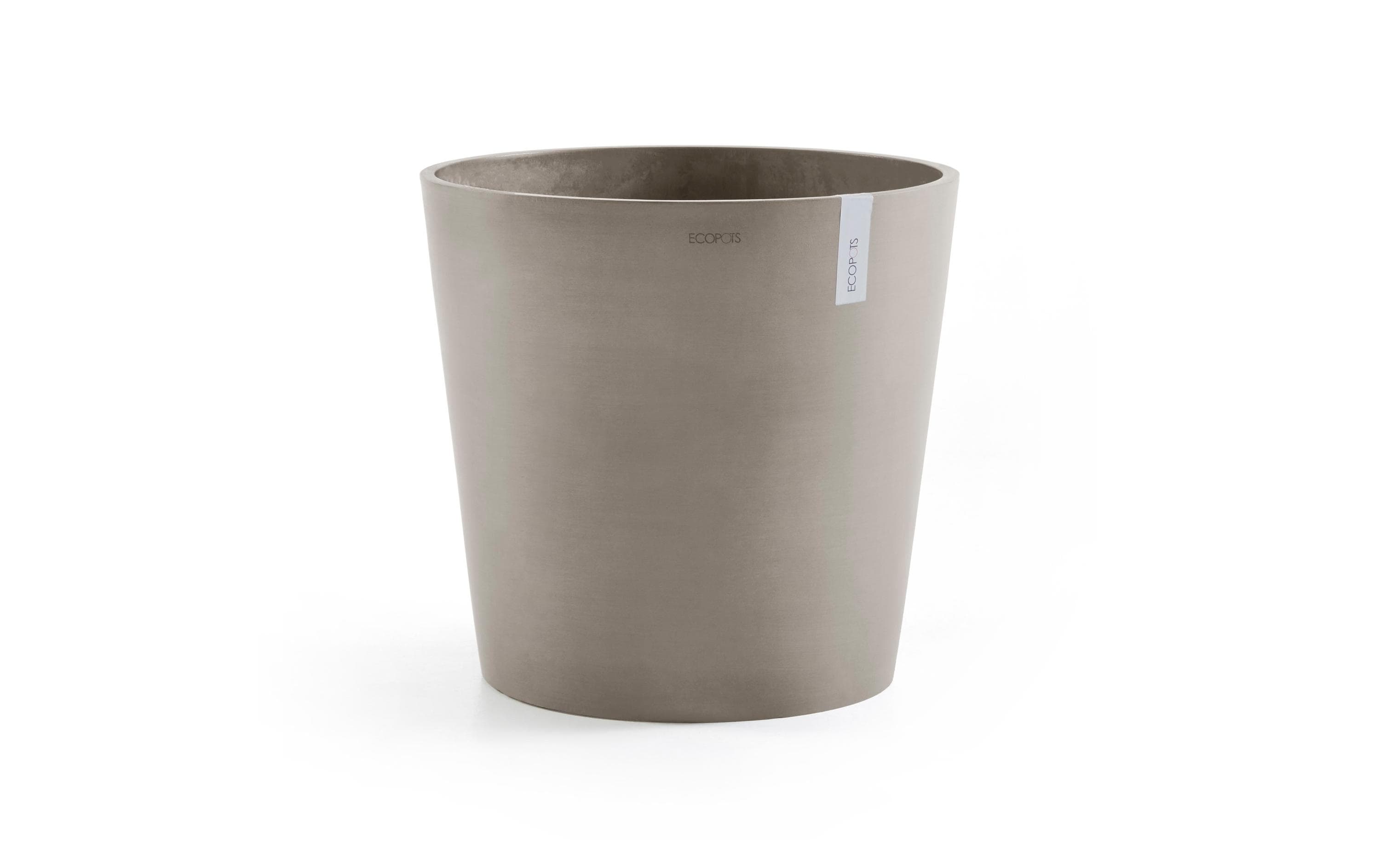 Ecopots Pflanzentopf Amsterdam 50, French Taupe Ecopots Pflanzentopf Amsterdam 50, French Taupe