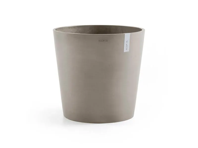 Ecopots Pflanzentopf Amsterdam 50, French Taupe