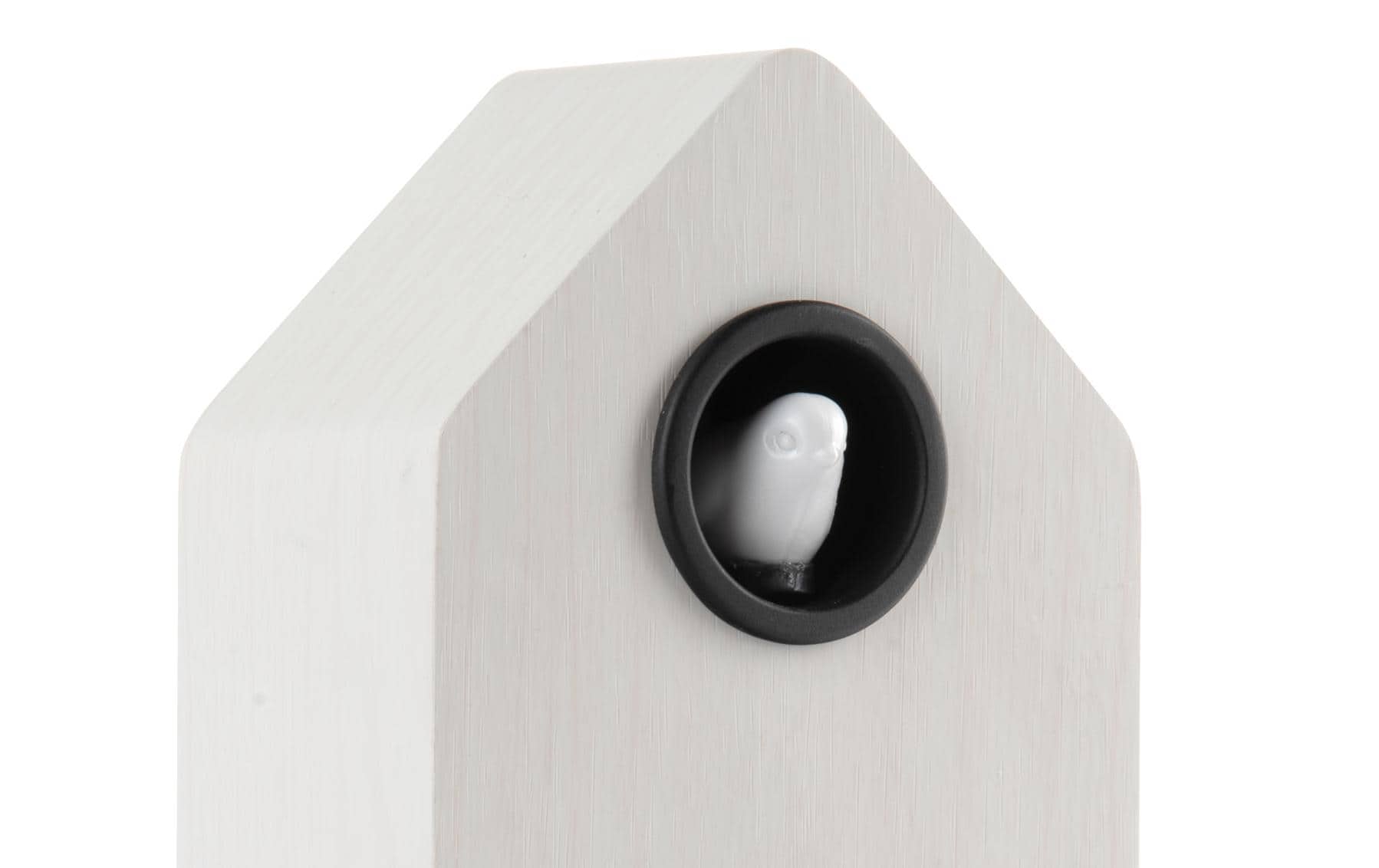 KARLSSON Digitalwecker Kuckuck White wash veneer