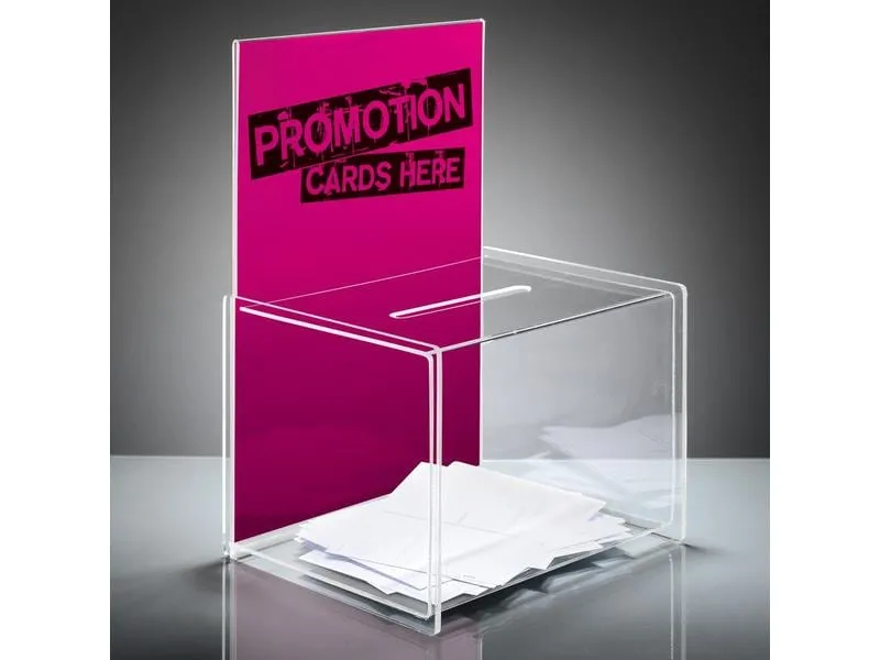Sigel Visitenkartenhalter 23 x 17 x 30 cm, Transparent Sigel Visitenkartenhalter 23 x 17 x 30 cm, Transparent