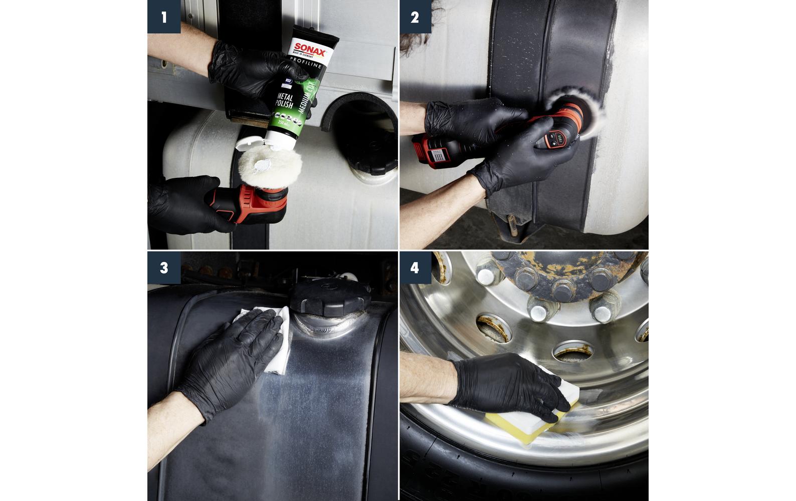 Sonax PROFILINE Metallpolitur, 250 ml Sonax PROFILINE Metallpolitur, 250 ml