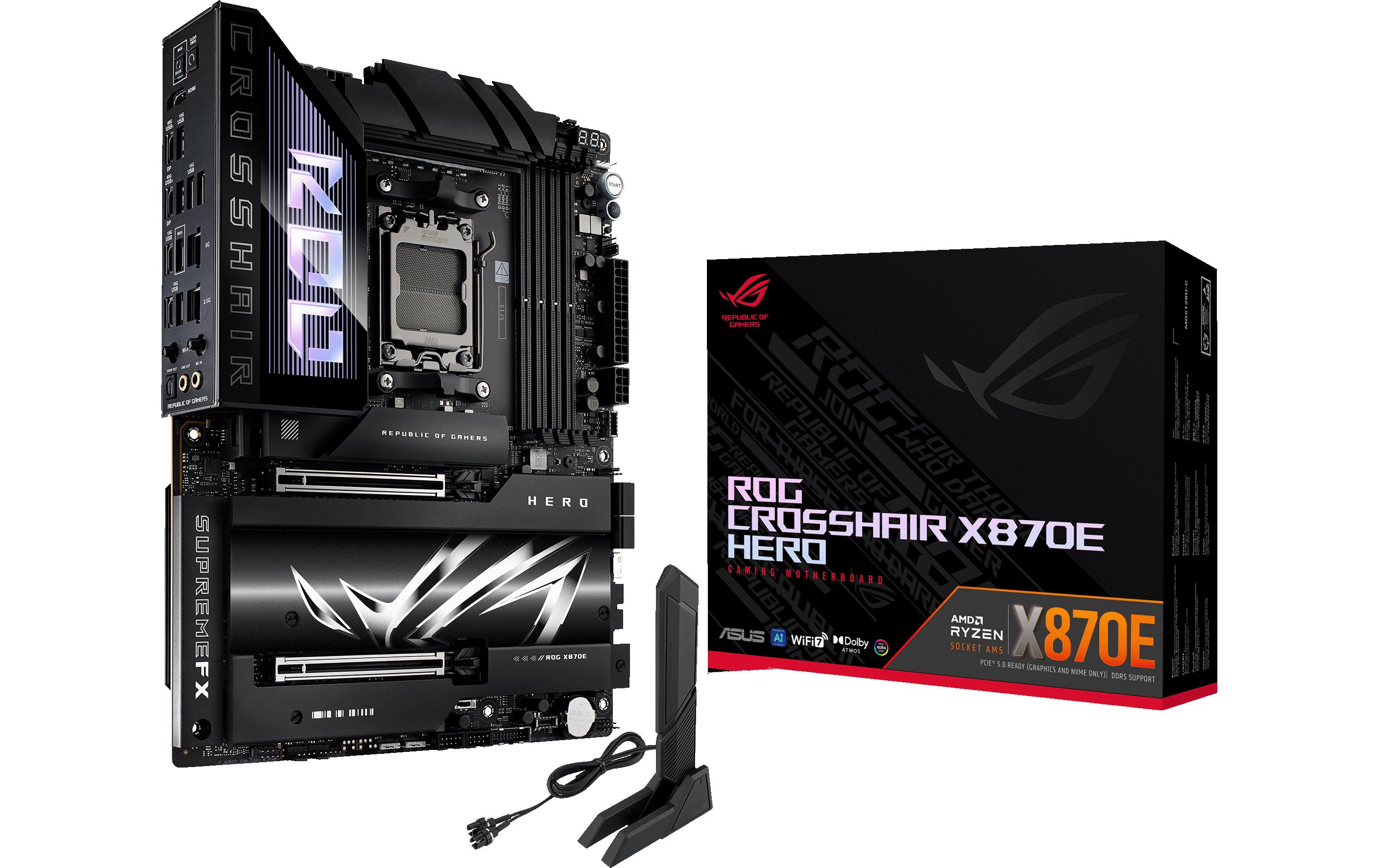 ASUS ROG Mainboard Crosshair X870E Hero