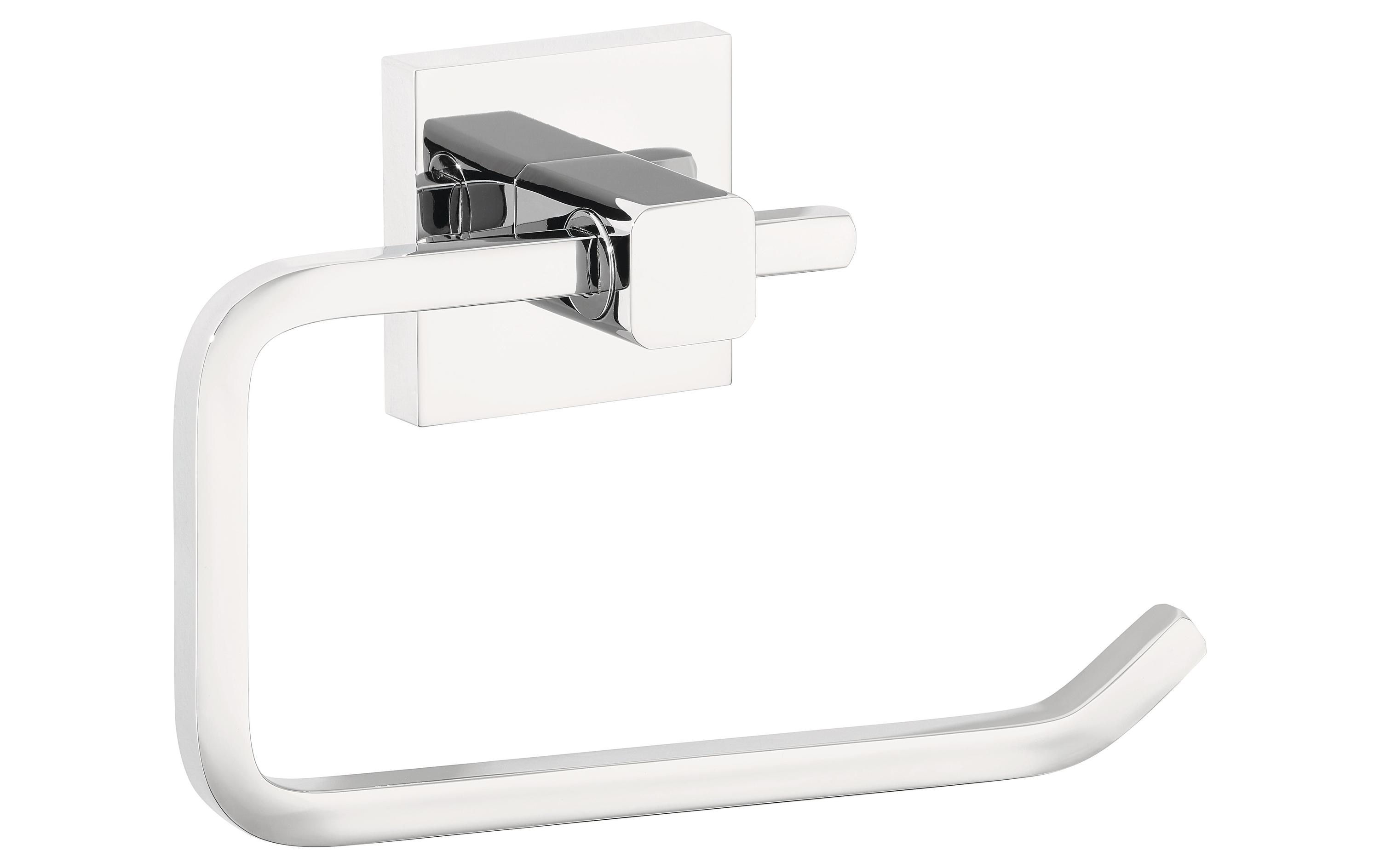 tesa Toilettenpapierhalter ohne Deckel, Deluxxe, Silber