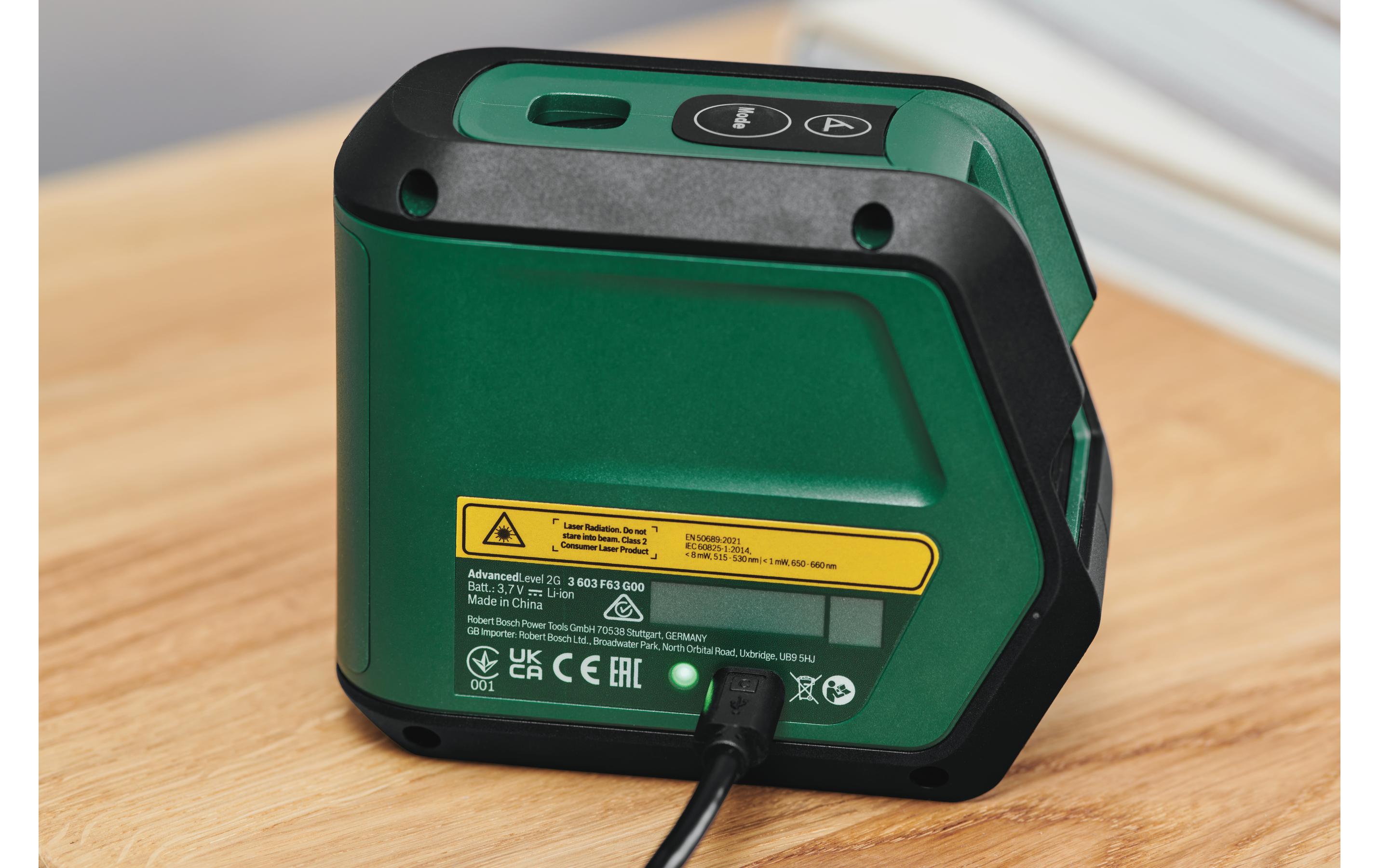 Bosch Kreuzlinien-Laser AdvancedLevel 2G 15 m