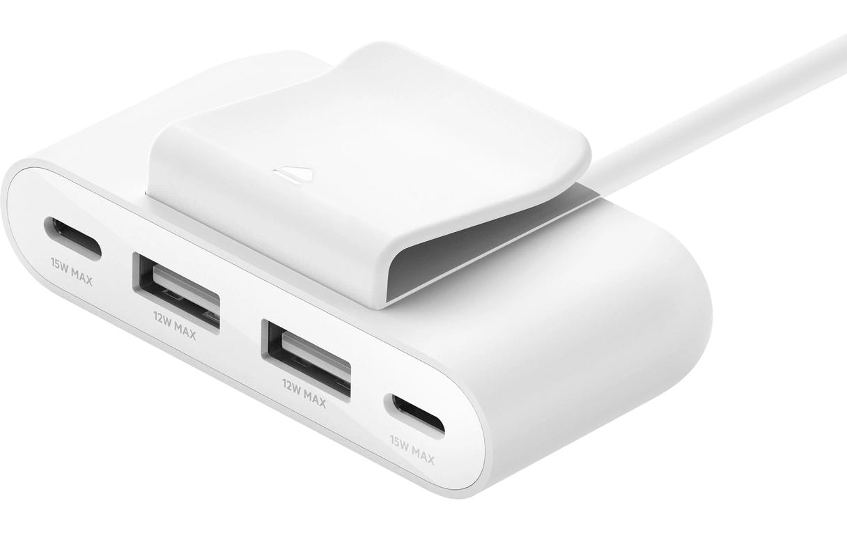 Belkin USB-Hub 4-Port USB Charge Weiss Belkin USB-Hub 4-Port USB Charge Weiss