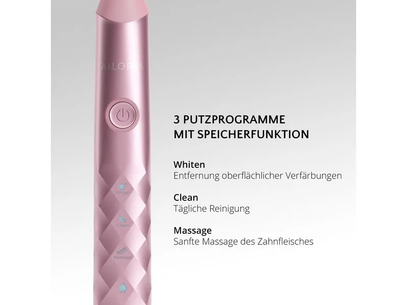Ailoria Elektrische Zahnbürste Schallzahnbürste Shine Bright Set Ailoria Elektrische Zahnbürste Schallzahnbürste Shine Bright Set