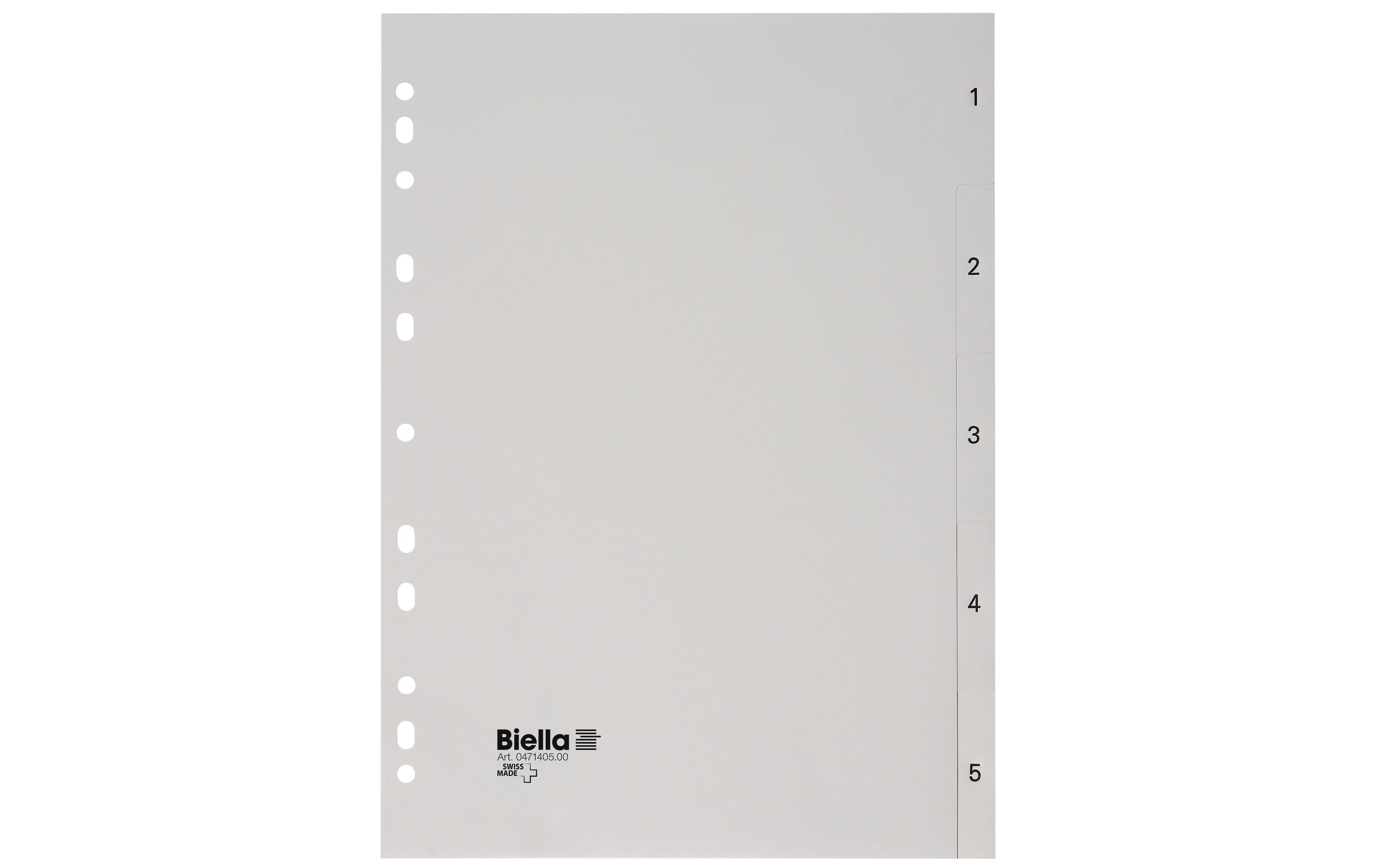 Biella Register A4, 1-5