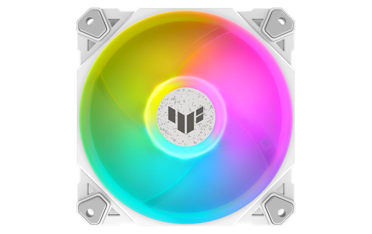 ASUS PC-Lüfter TUF GAMING TF120 ARGB 3IN1 Weiss ASUS PC-Lüfter TUF GAMING TF120 ARGB 3IN1 Weiss