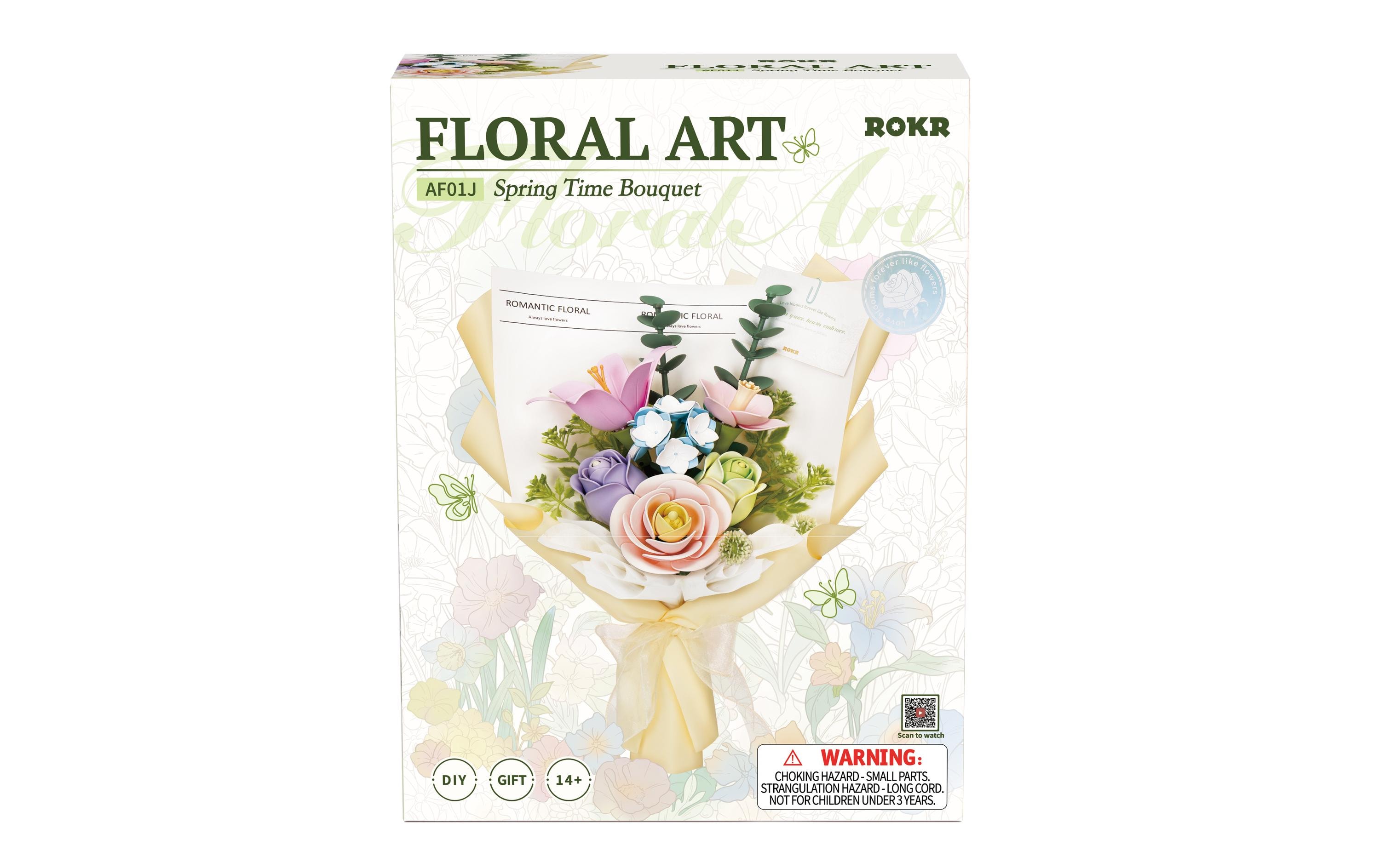 RoboTime Bausatz Spring Time Bouquet 165-teilig