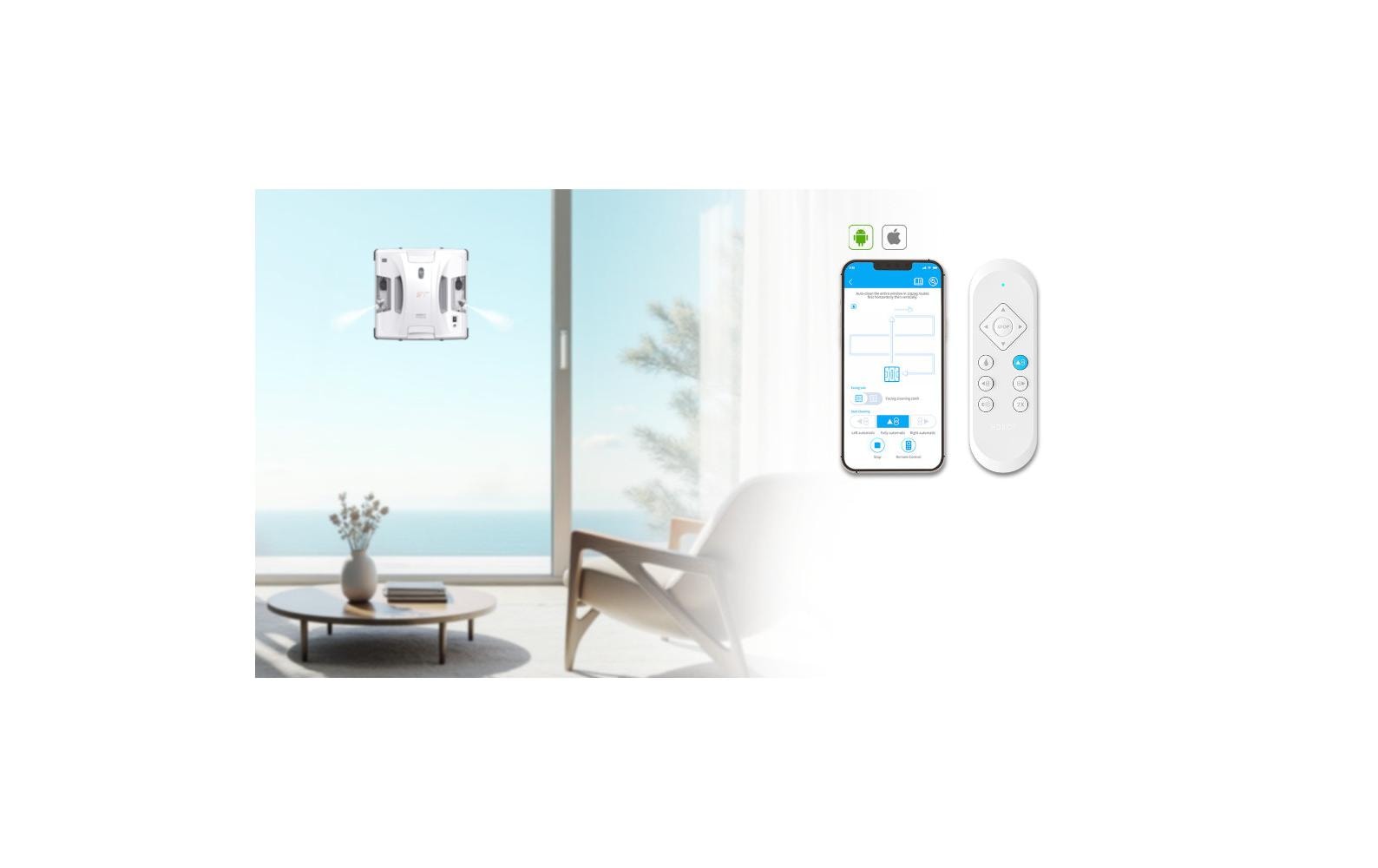 Hobot Fensterputzroboter S-7 Pro Weiss