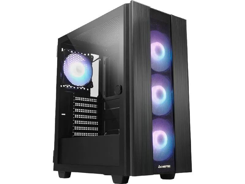 Chieftec PC-Gehäuse Hunter 2 Schwarz