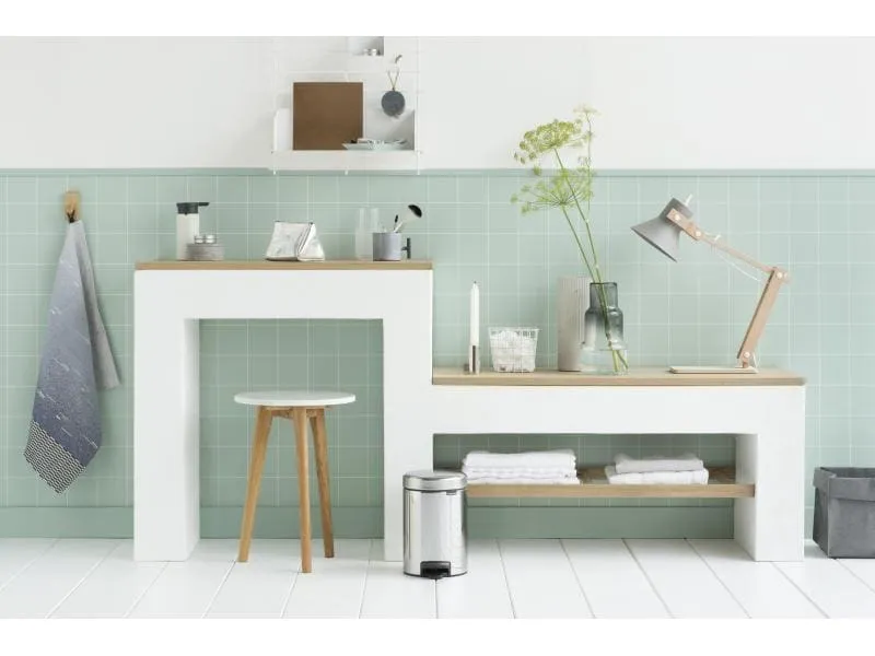 Brabantia Kosmetikeimer NewIcon 3 l, Brilliant Steel