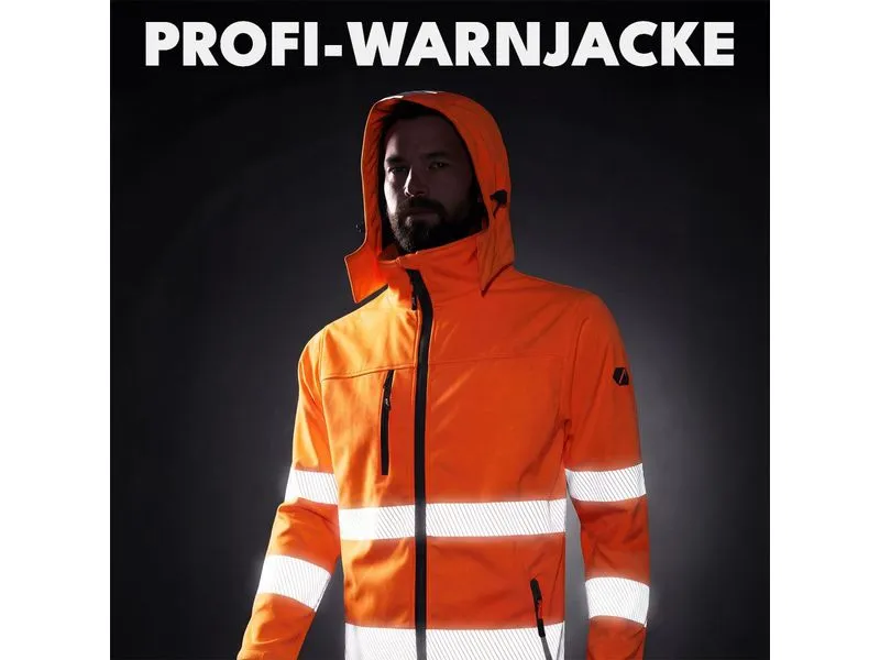 ACE ACE Neon Lite Softshell Warnjacke L Orange L