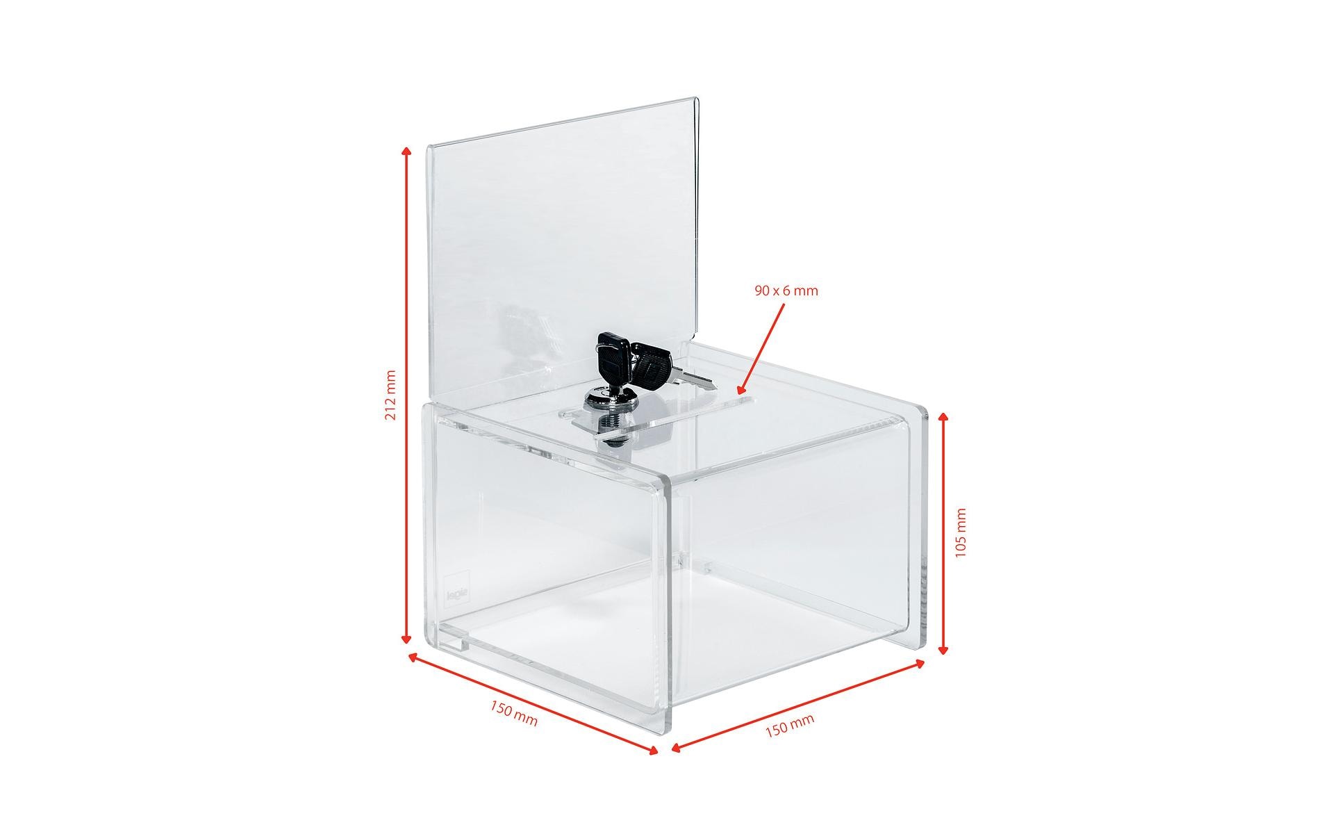 Sigel Visitenkartenbox 15 x 22 cm