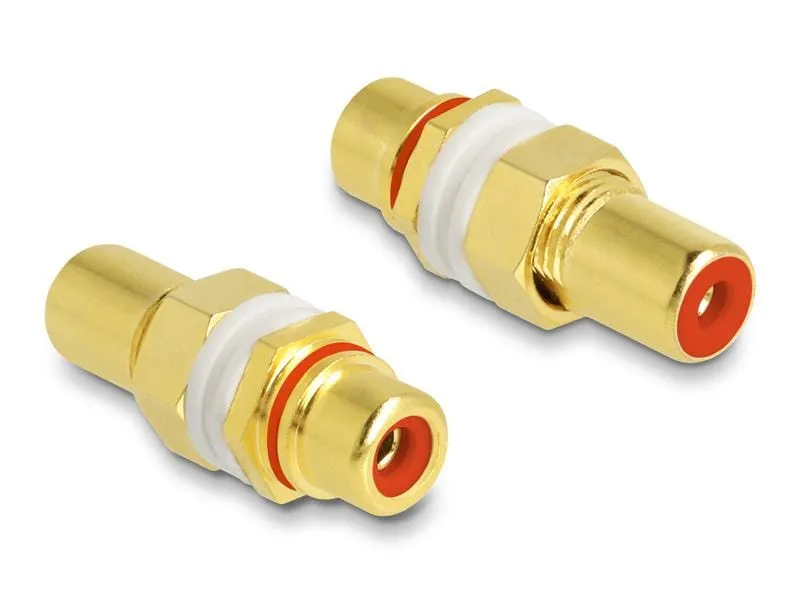 Delock Audio-Adapter Buchse/Buchse Cinch - Cinch