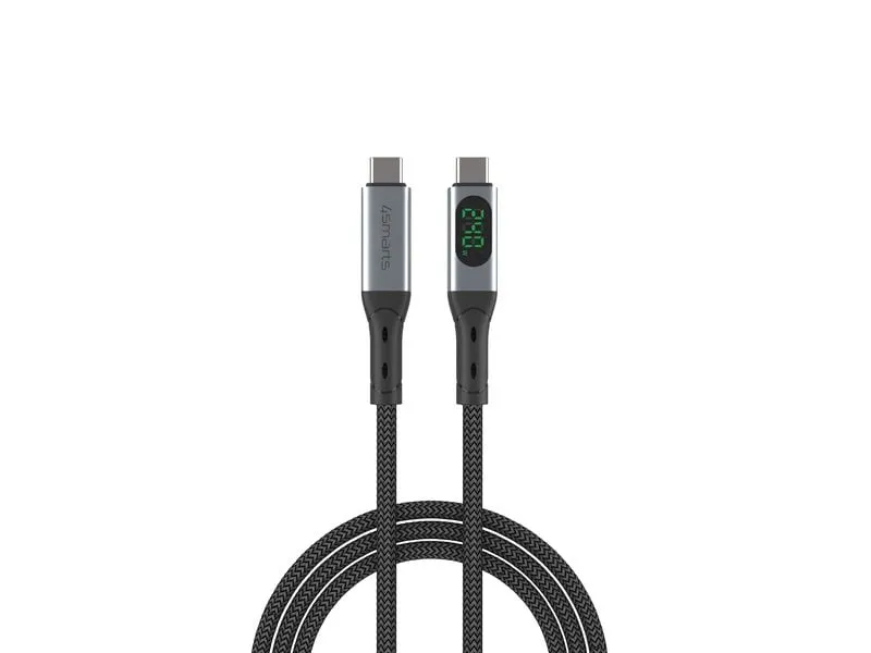 4smarts USB4-Kabel DigitCord Enterprise 240W USB C - USB C 1.5 m