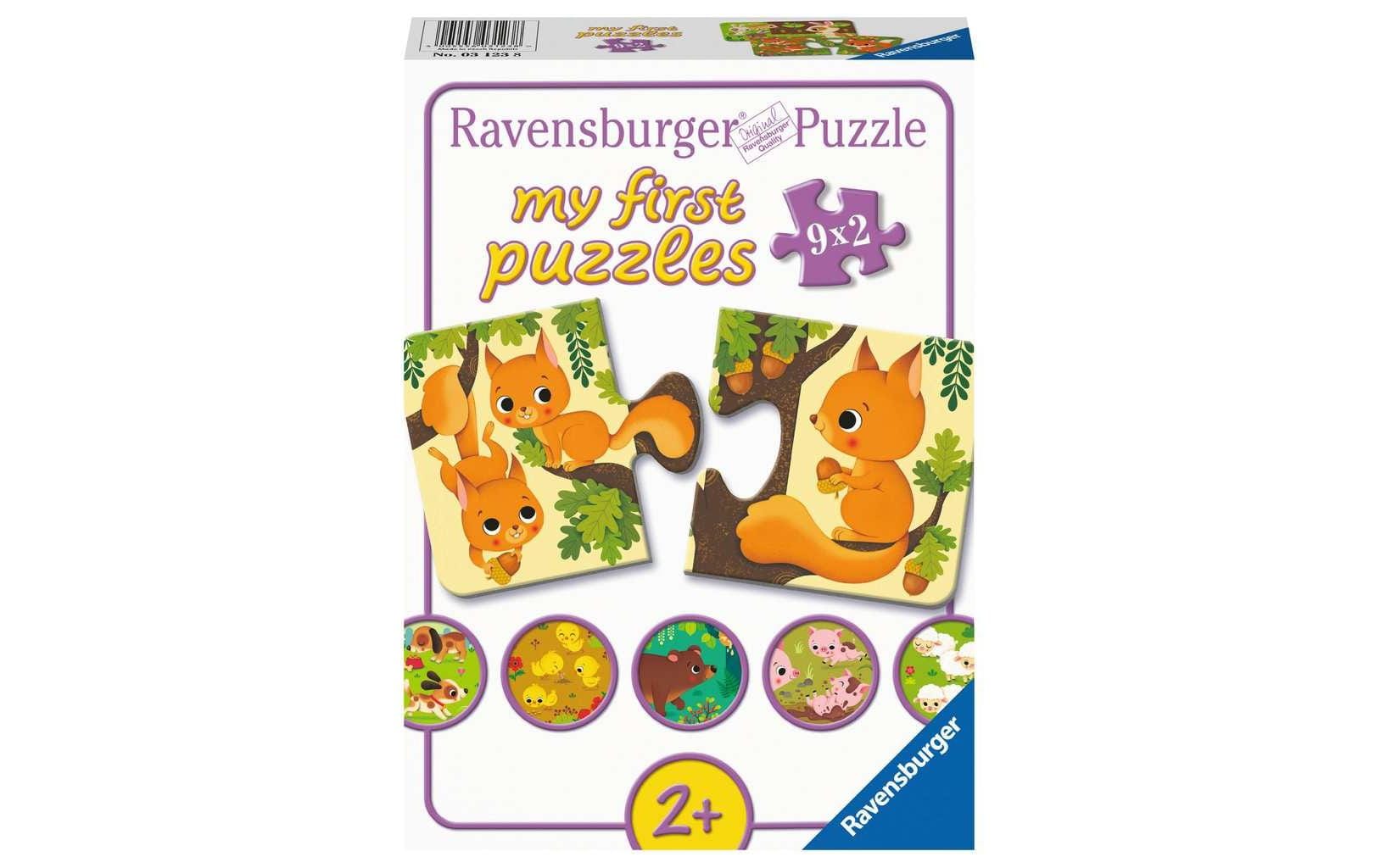 Ravensburger Kleinkinder Puzzle my first puzzles Tiere und ihre Kinder Ravensburger Kleinkinder Puzzle my first puzzles Tiere und ihre Kinder