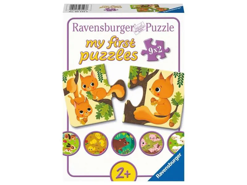 Ravensburger Kleinkinder Puzzle my first puzzles Tiere und ihre Kinder Ravensburger Kleinkinder Puzzle my first puzzles Tiere und ihre Kinder