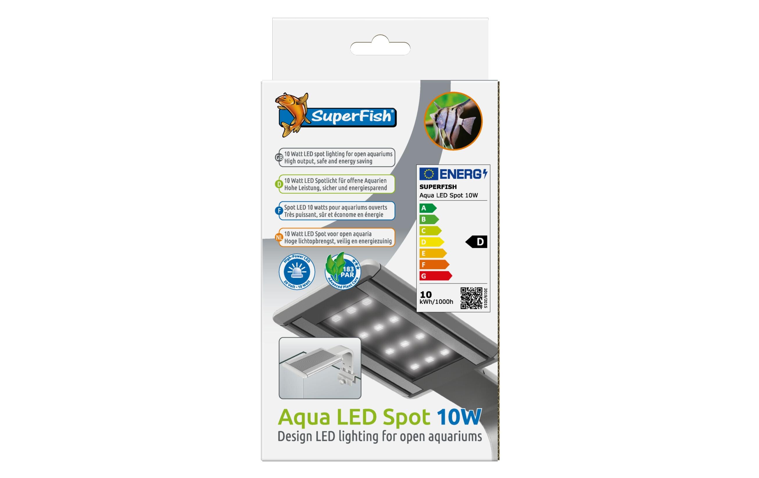 SuperFish Aquarienleuchte Aqua Led Spot 10W