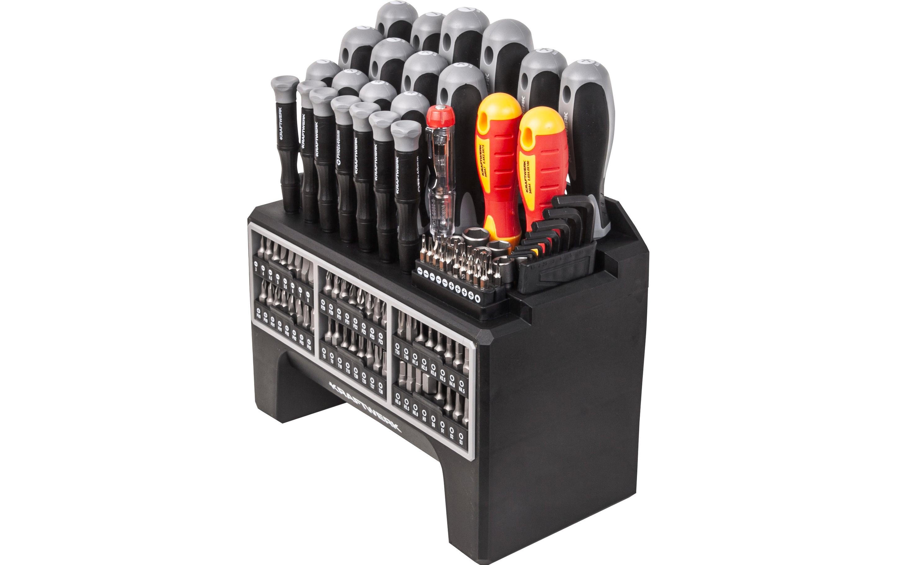 Kraftwerk Schraubendreher und Bit Set 114-teilig