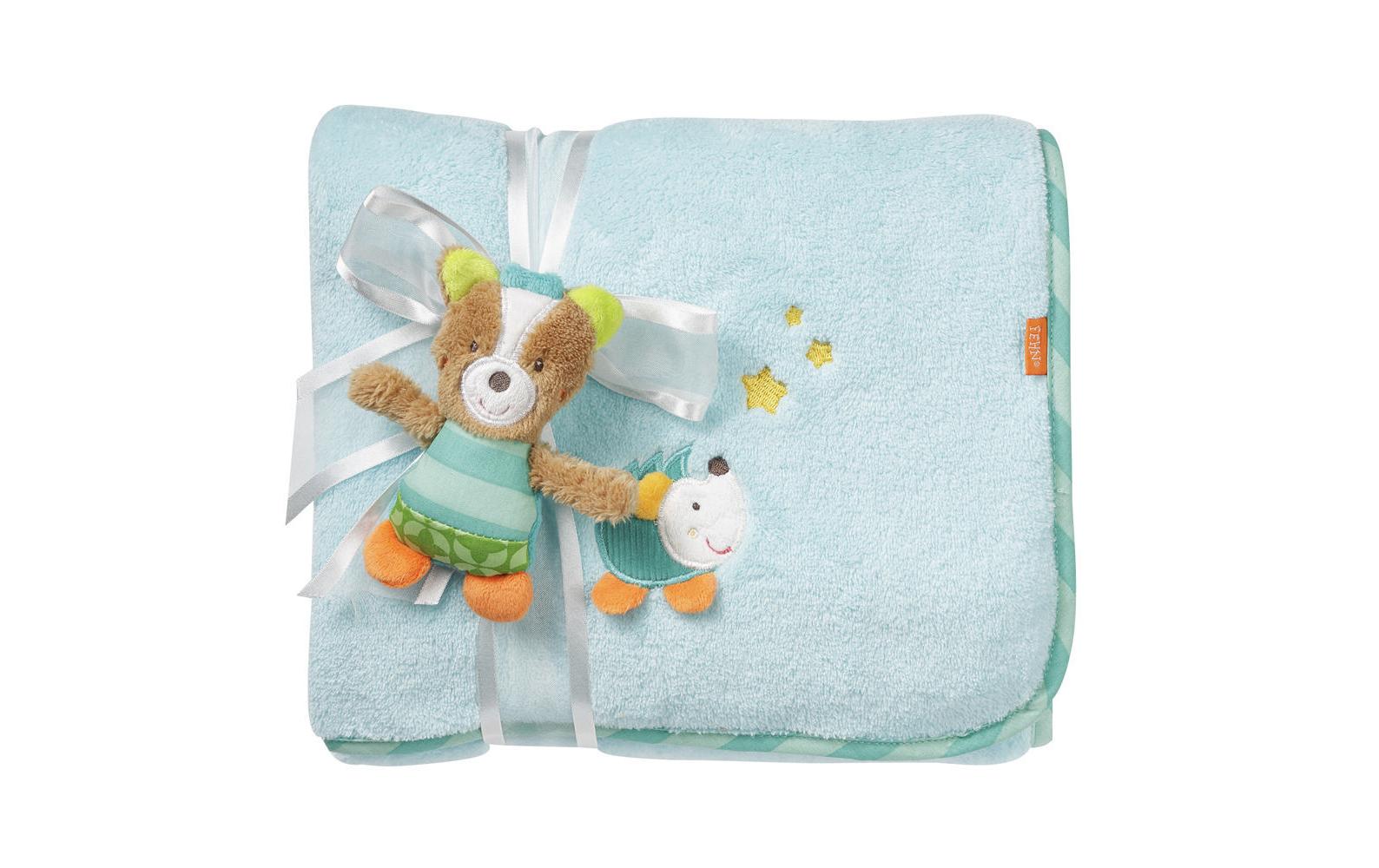 fehn Geschenkset Kuscheldecke Forest