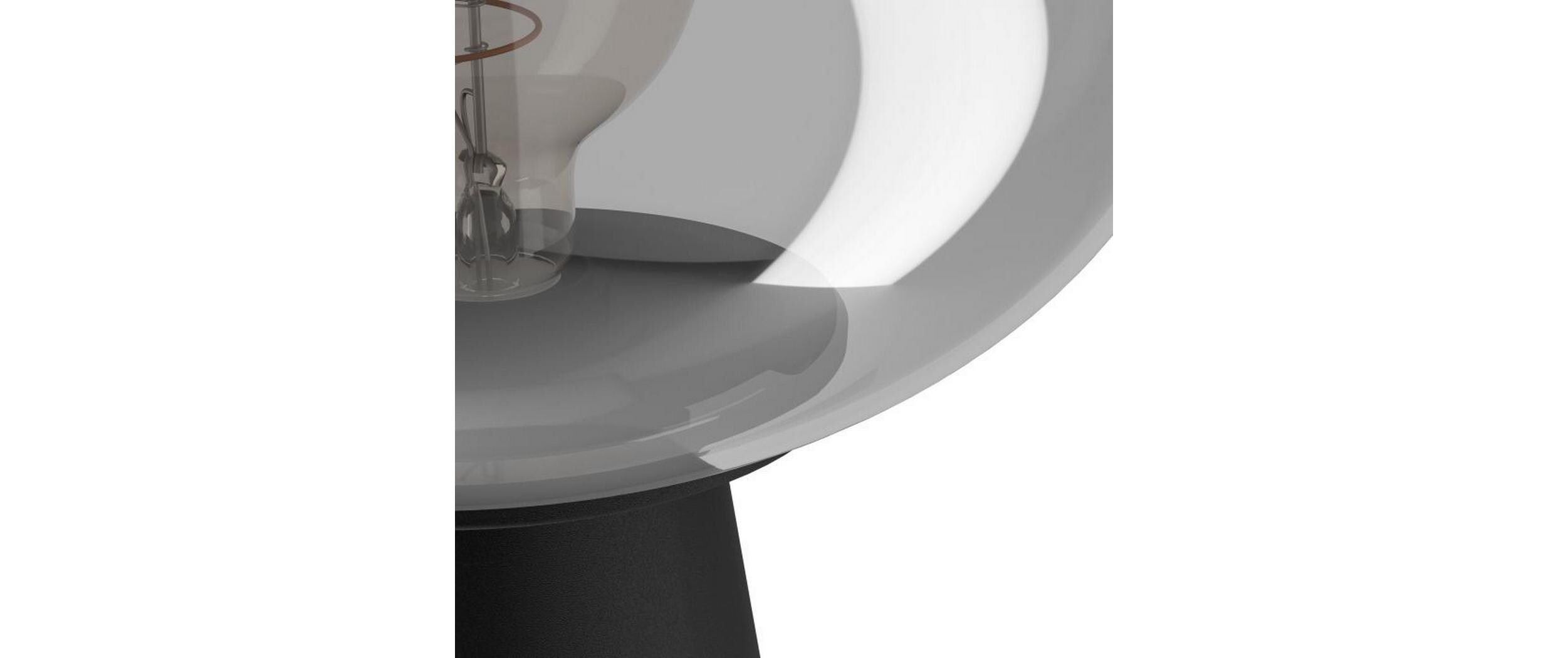 EGLO Leuchten Tischleuchte MADONNINA gross, schwarz exkl. E27 1x40W