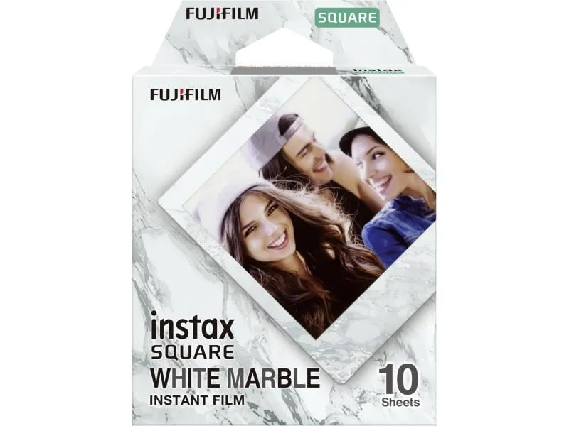 Fujifilm Sofortbildfilm Instax Square 10 Blatt Marmor Fujifilm Sofortbildfilm Instax Square 10 Blatt Marmor