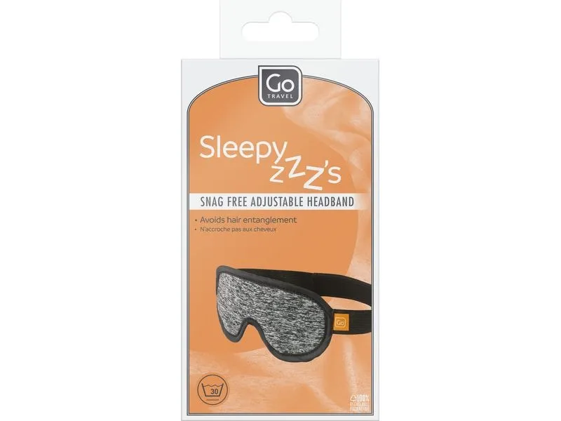 GOTravel Schlafmaske Sleepy ZZZs Orange/Schwarz