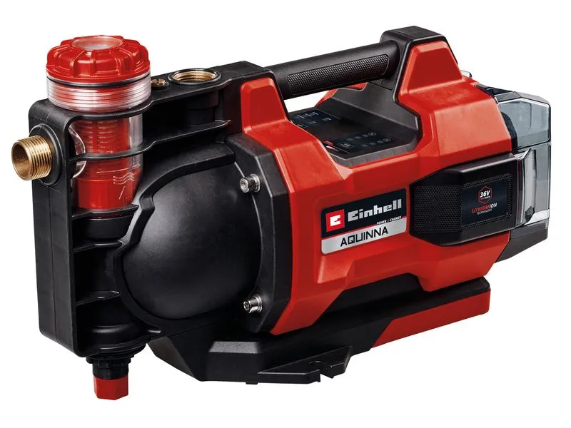 Einhell Akku-Gartenpumpe AQUINNA 36/38 F LED AUTOMATIC Einhell Akku-Gartenpumpe AQUINNA 36/38 F LED AUTOMATIC
