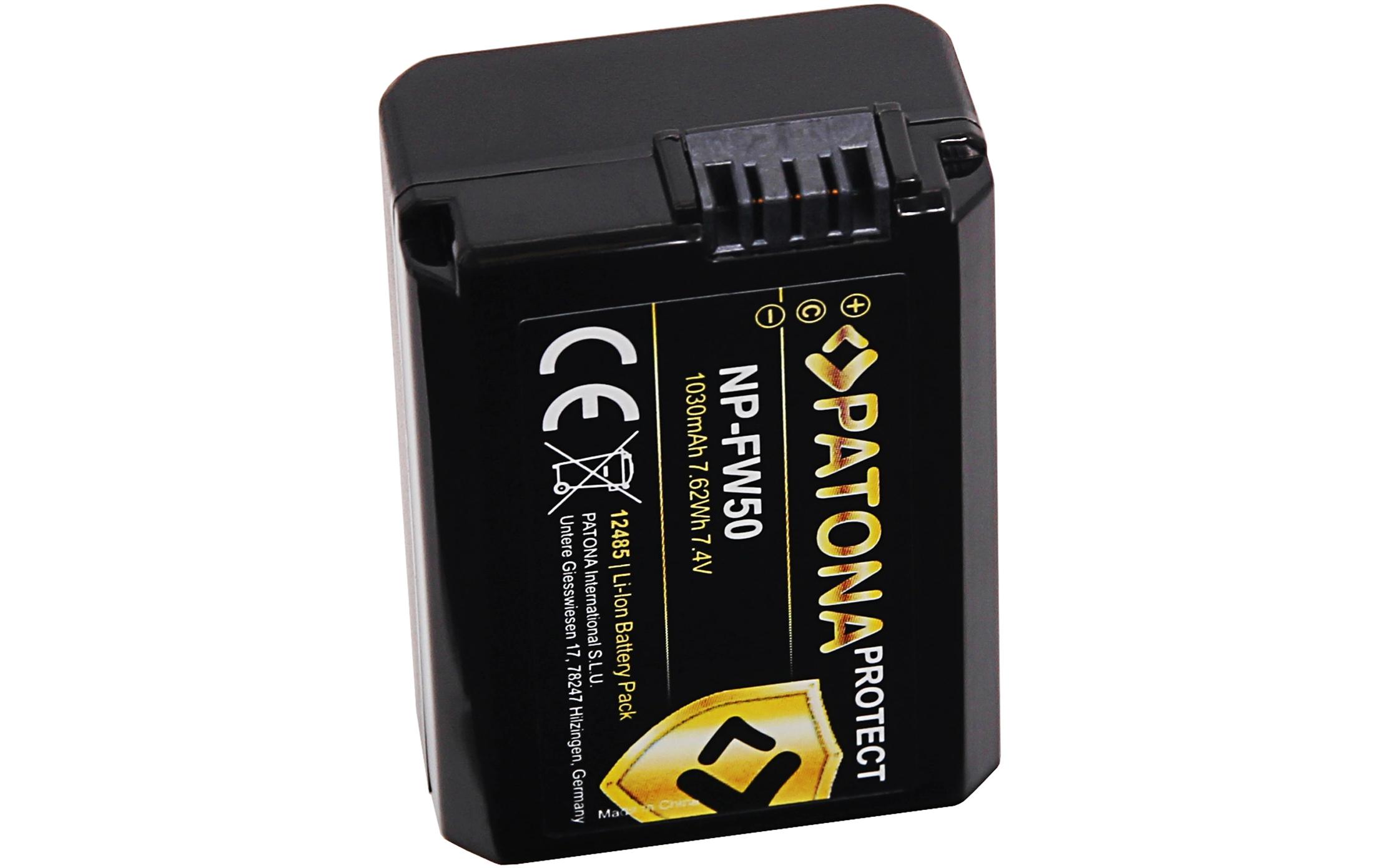 Patona PROTECT Akku für Sony NP-FW50