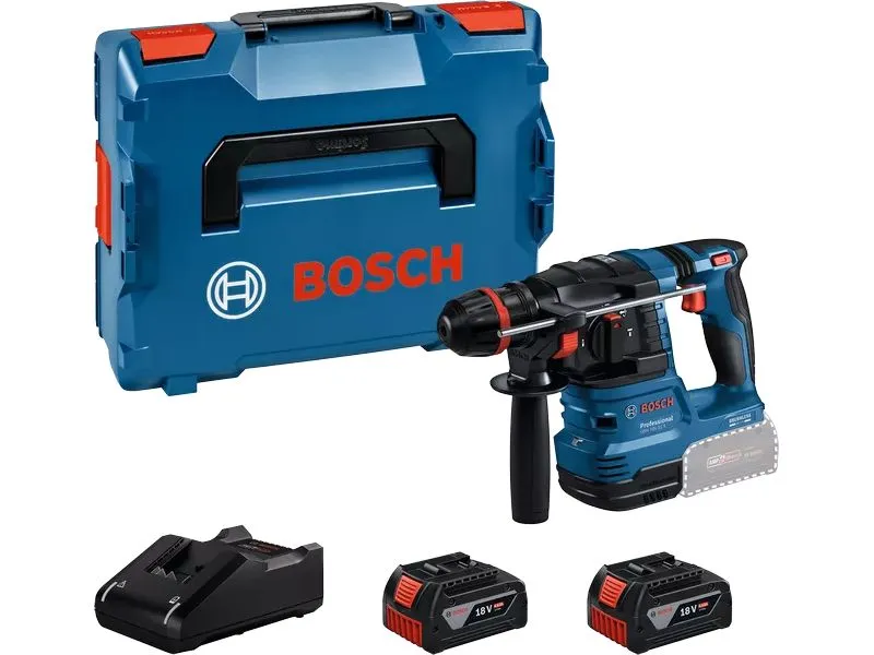 Bosch Professional Akku-Bohrhammer mit ONECHUCK GBH 18 V-22 X 2x Akku in L-BOXX Bosch Professional Akku-Bohrhammer mit ONECHUCK GBH 18 V-22 X 2x Akku in L-BOXX