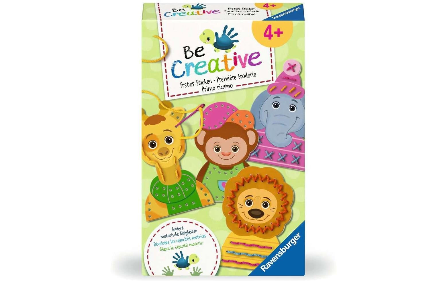 Ravensburger Bastelset BeCreative – Erstes Sticken